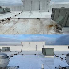 Commercial Roof Cleaning at Local Restaurant in Greensboro, NC 4