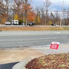 Construction Cleanup at Vann York Honda in High Point, NC 9