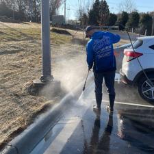 Construction Cleanup at Vann York Honda in High Point, NC 4