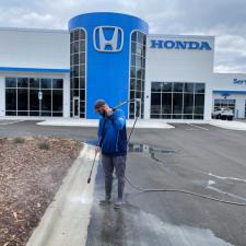 Construction Cleanup at Vann York Honda in High Point, NC 0