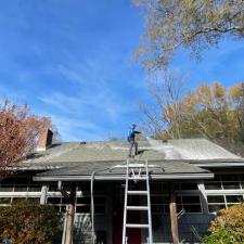 Farm House Roof Wash and Gutter Cleaning in Pleasant Garden, NC 15