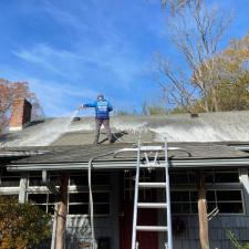 Farm House Roof Wash and Gutter Cleaning in Pleasant Garden, NC 17