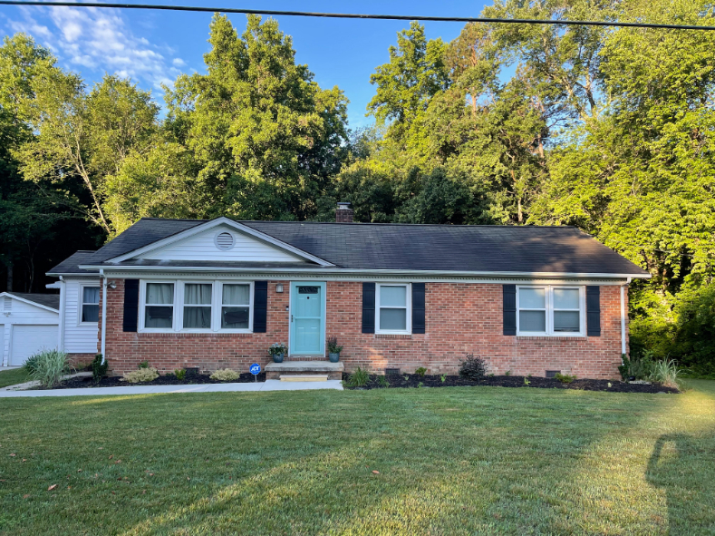 Roof Cleaning on Long Valley Rd in Greensboro, NC