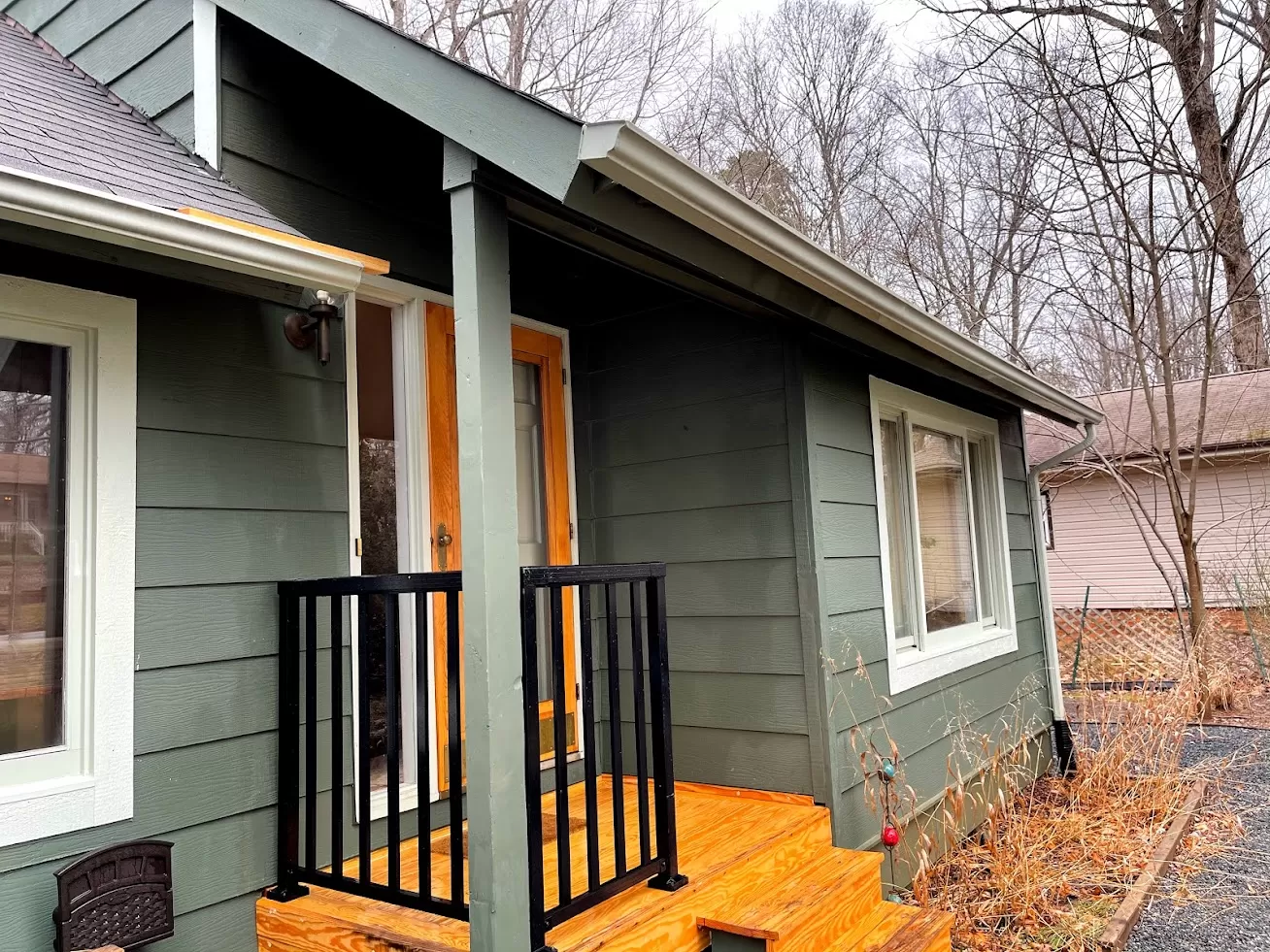 House Washing and Driveway Cleaning on Three Meadows Rd in Greensboro, NC