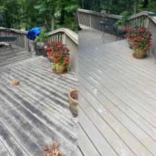 Driveway and Deck Cleaning on Manchester Place in Greensboro, NC 0