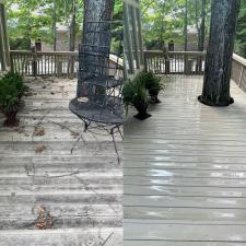 Driveway and Deck Cleaning on Manchester Place in Greensboro, NC 1