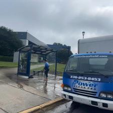 Pressure-Washing-and-Graffiti-Removal-at-North-Carolina-AT-University-in-Greensboro-NC 0